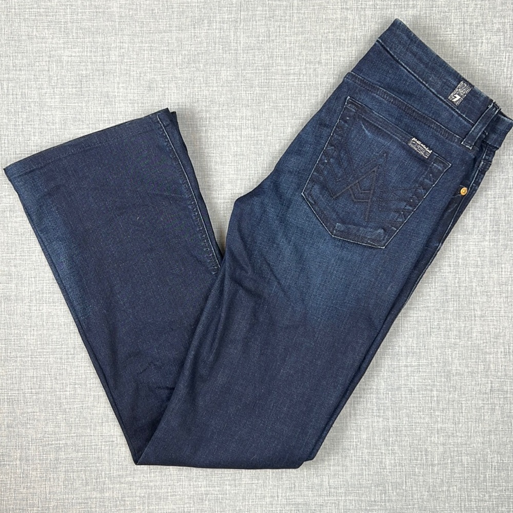 7 For All Mankind A Pocket Bootcut Jeans Size 28